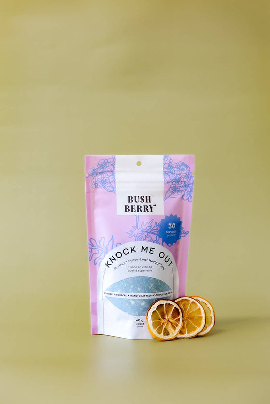 Organic Knock Me Out Loose Leaf Tea | With Valerian Root