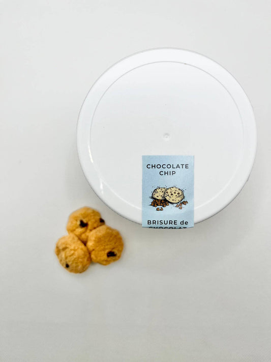 Chocolate Chip Mini Shortbread Cookies