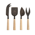 Load image into Gallery viewer, Maple Wood Cheese Knives - Set of 4
