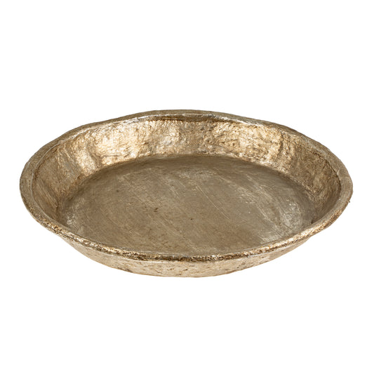 Gilded Paper Mache Tray