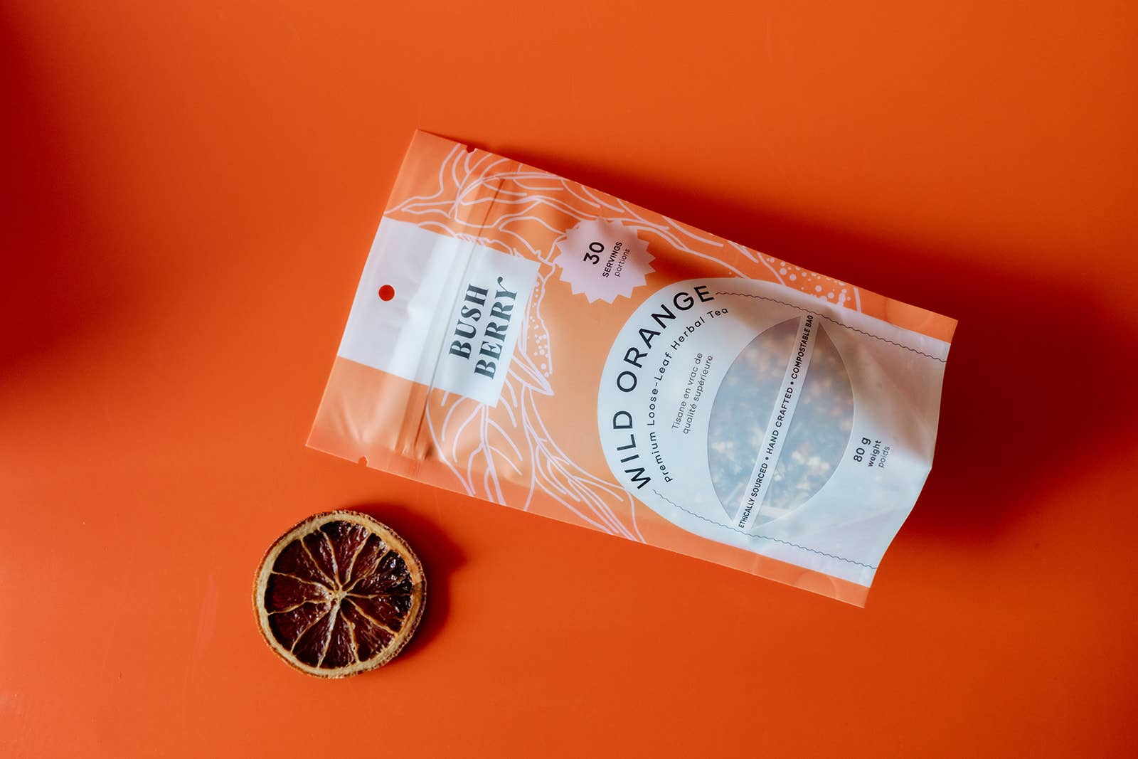 Organic Wild Orange Loose Leaf Tea