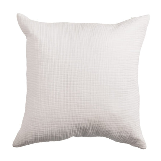 Crinkle Pillow - White-Kind Reason Co.
