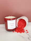 Load image into Gallery viewer, Cinnamon Hearts Candy Scented Candle - Valentine Candle Gift
