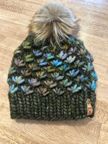 Lotus flower Toque - Knitted