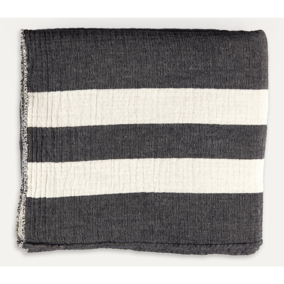 Heirloom Throw - Charcoal