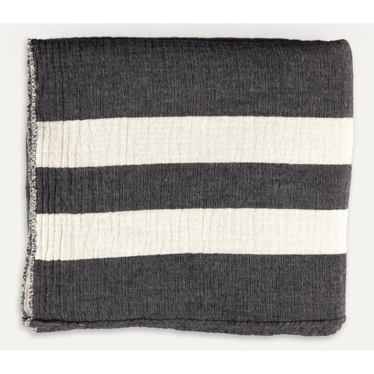 Heirloom Throw - Charcoal