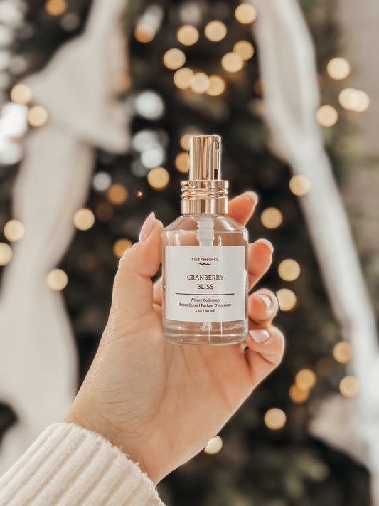 Cranberry Bliss - Mini Room & Linen Spray-Kind Reason Co.