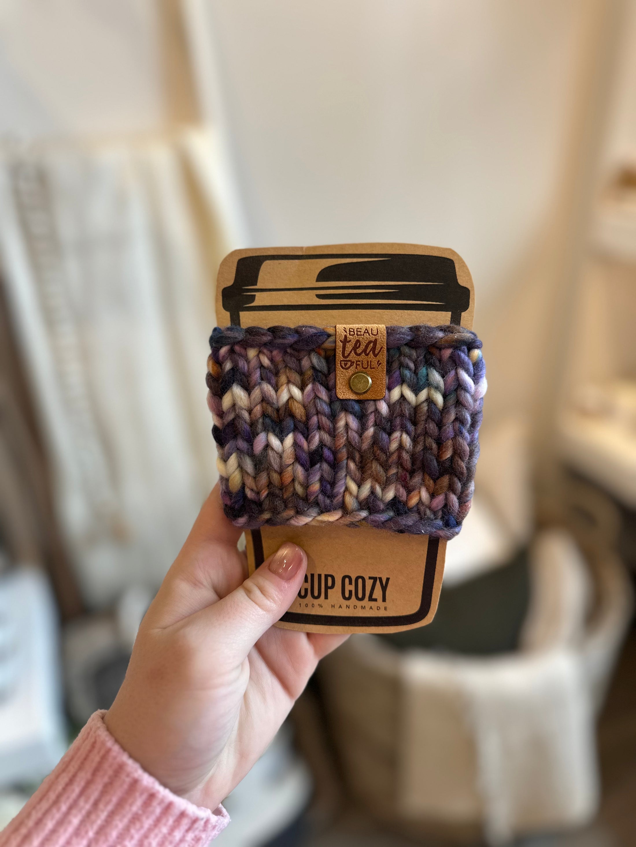 Cup Cozy - Knitted