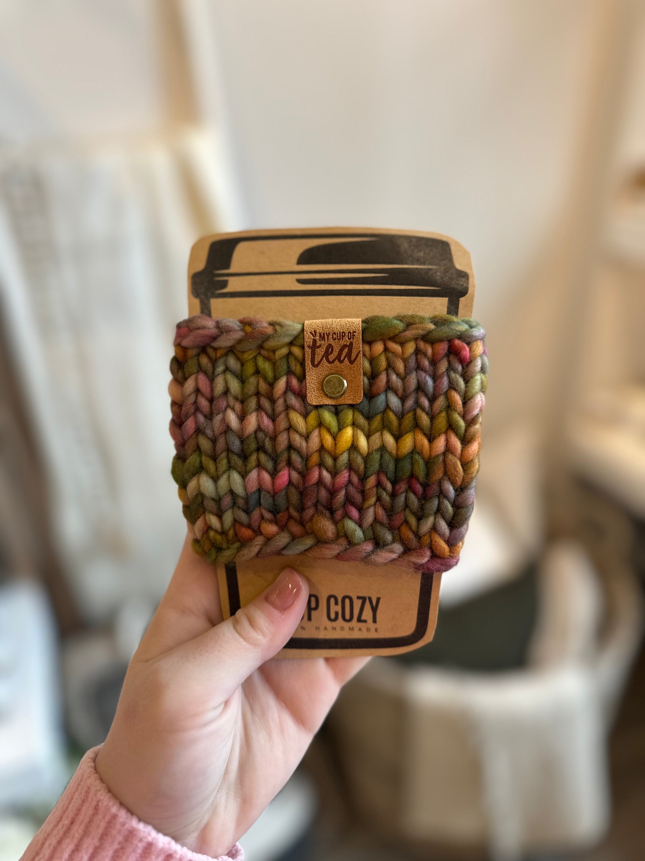 Cup Cozy - Knitted