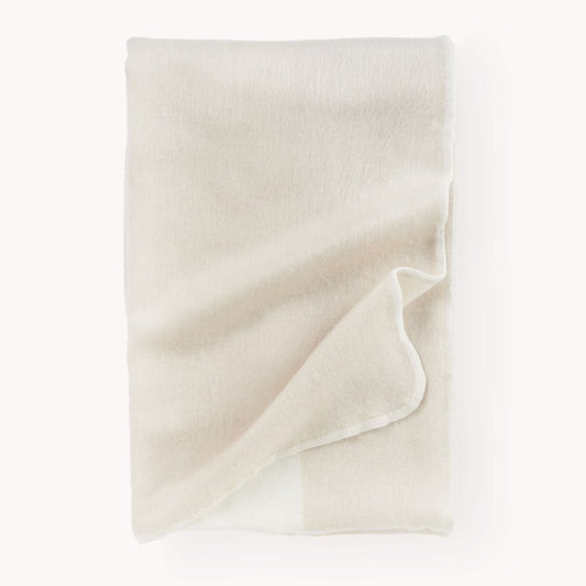 Throw Blanket - Buttercream Stripe-Kind Reason Co.