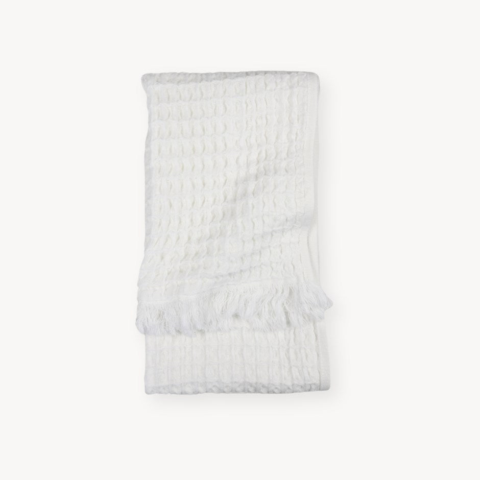 French Waffle Hand Towel - Blanche-Kind Reason Co.