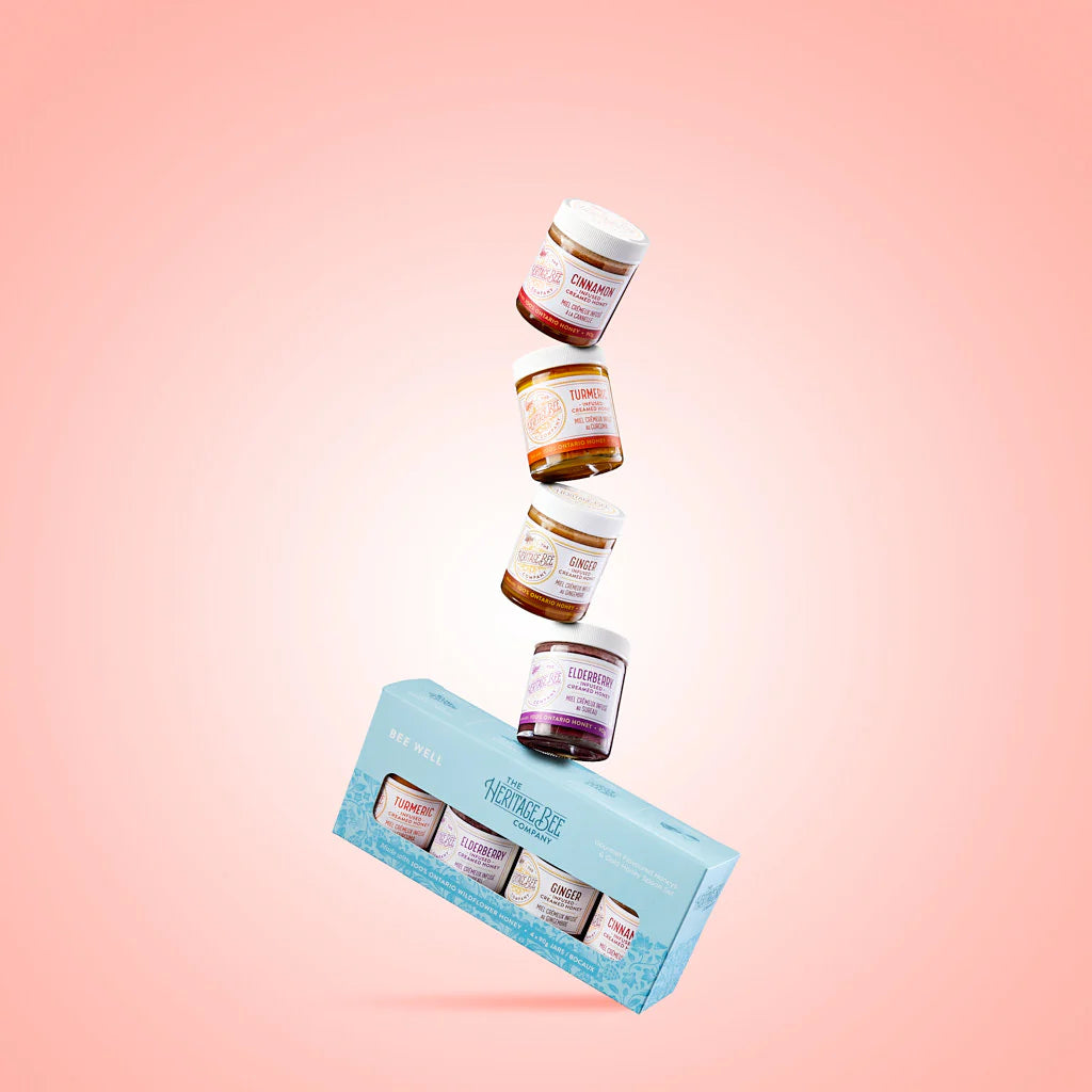 'Bee Well' Creamed Honey Gift Set