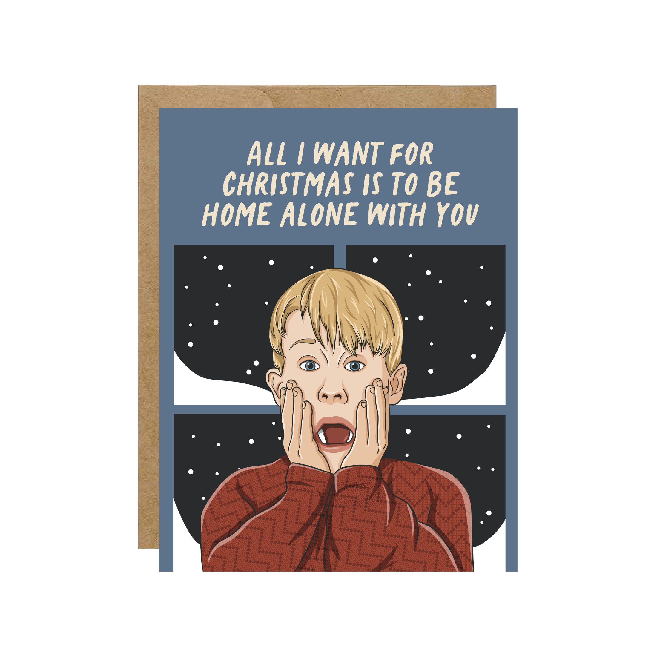 Home Alone - Retro 90's Pop Culture Christmas Card-Kind Reason Co.