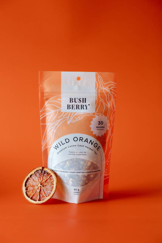 Organic Wild Orange Loose Leaf Tea