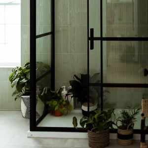 Handled Basket - Black / Natural-Kind Reason Co.